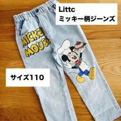 Litttc ミッキー柄ジーンズ サイズ110