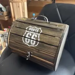 DIYアンティーク小物入れ。アメリカン雑貨、オシャレ雑貨、ルート66