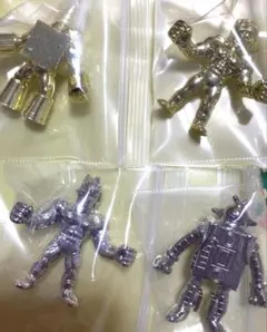 キン肉マン　ダイキャストキンケシ 4個 まとめ売り 金 銀 バージョン