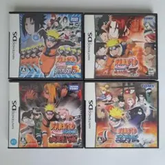 NARUTO -ナルト- 疾風伝・忍列伝・最強忍者 4本セット