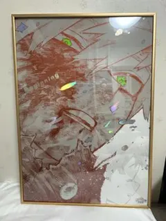 R*a様 僕のヒーローアカデミア ヒロアカ 原画展 アートポスター 爆豪勝己