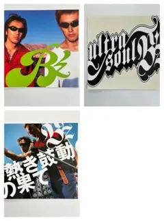☆レア☆B'z☆GREEN☆店頭用ジャケットスリック3種☆非売品☆未使用☆