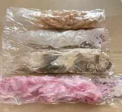 【バラ売り不可】大きなしっぽキーホルダー　全4種　コンプリートセット