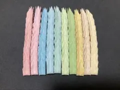 折り鶴　3.75cm角パステルカラー　100羽