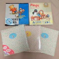レトロ　フリー台紙　フォトアルバム　5冊　セキセイ　コクヨ　ナカバヤシのサムネイル