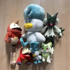 ポケモン 一番くじ G賞 パルデア地方 ぬいぐるみ ニャオハ ホゲータ