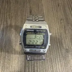SEIKO Silver Wave80年代 デジタル 稼働品 - メルカリ