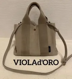 VIOLA D'ORO トートバッグ