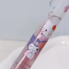 サンリオキャラクターズ ノック式ゲルペン フラワー ピンクのサムネイル