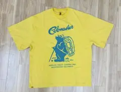 Cabmaster クマ Tシャツ イエロー