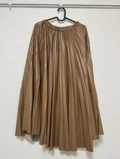 【お値下しました！】UNITED ARROWS ブラウン プリーツスカート