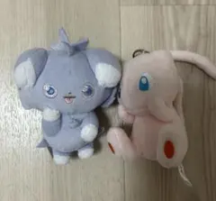 韓国限定 포켓몬 ニャスパー ぬいぐるみ キーホルダー ミュウ
