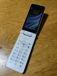 ☆simフリー☆ SHARP AQUOS ケータイ ガラホ 805SH ホワイト - メルカリ