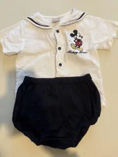 petit main ミッキーマウスセットアップ80 セーラーセットアップ