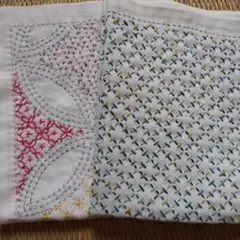刺し子ふきん　２枚