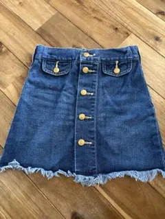 Lee デニムボタンフロントスカート