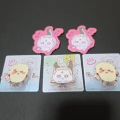 ナガノ ちいかわ あのこ アクリルスタンド クリップ セット
