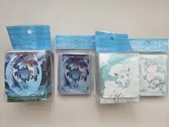 ポケモンカード　デッキシールド デッキケース 4点セット