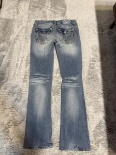 MEK DENIM フレアデニム ライトブルー y2k