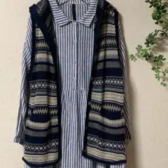 フード付きベスト ベスト