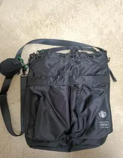 スタバコラボPORTER コーヒービーンシェイプ 2WAY バッグ ブラック