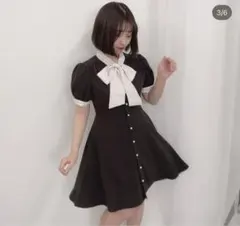 evelyn 半袖　ワンピース