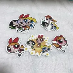 パワーパフガールズ ステッカー 5枚セット