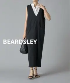 BEARDSLEY 18700円 バイカラーフレンチスリーブ ワンピース - メルカリ