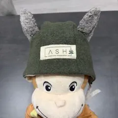 ASH generation ベビー帽子 47cm 緑 グリーン