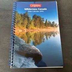 デスクカレンダー　2005 Wilderness Canada カナダのサムネイル