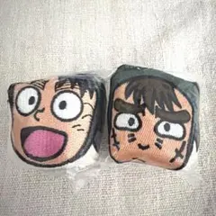 忍たま乱太郎 スクエアポーチ その3 七松小平太 中在家長次 2点セット