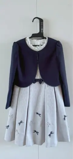 [美品]CHOPIN フォーマルワンピースボレロ付き　130