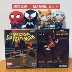 【新品 送料込み】MARVEL フィギュア ぬいぐるみ 6点セットのサムネイル