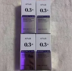【新品未使用】 Anua0.3＋レチノール美容液‪×4本セット