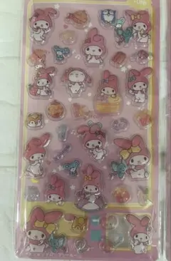 マイメロディぷくぷくシール