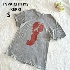 インパクティスケリー 半袖カットソー Tシャツ グレー ザリガニ トップス S