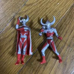 ウルトラマン　ウルトラの父　フィギュア　２点セット　ウルトラ怪獣　ソフビ　希少