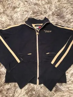 ジッパー付きカットソー