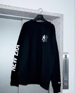 NEW ERA NYロゴ スウェット 黒と白（2点）