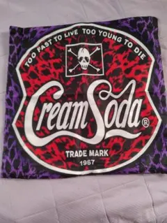 CREAM SODA クッションカバー 昭和 レトロ