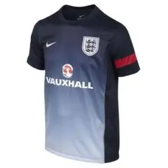 NIKE イングランド代表 VAUXHALL トレーニングシャツ S 黒 赤