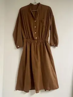 【未使用】プラステ　PLST ベージュ 　シャツワンピース