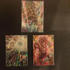ブロリー スーバードラゴンボールヒーローズ3点セット