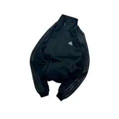 00s adidas トラックジャケット ブラック archive y2k