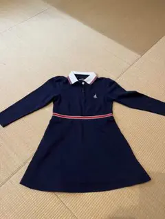 BEANPOLE ネイビー ポロワンピース 110