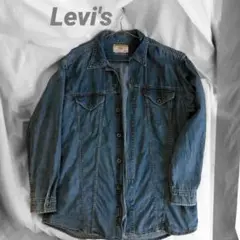 Levi'sリーバイス デニムシャツ /M/コットン　日本製