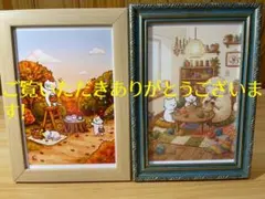 オリジナルイラスト　ポストカード　2枚セット