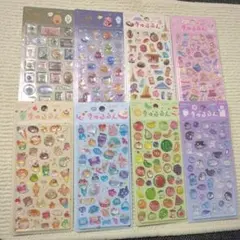 【即日発送】第三弾・全8種／きゅるるんシール　BGM　喫茶アラモード等