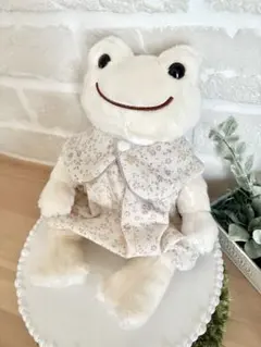 かえるのピクルス リバーシブル ケープ＆サロペット2点セット【i】