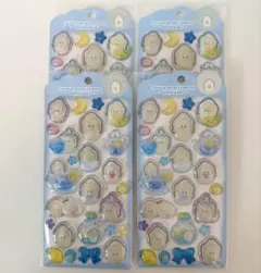 つぶらな瞳 なまがき ウォーターシール 4枚セット